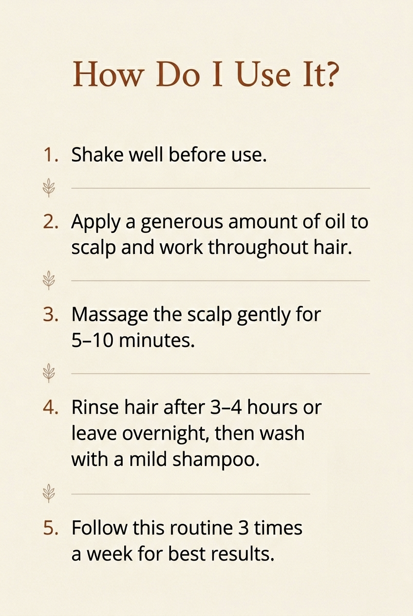 18 herbs Hair Oil + Wooden Comb Combo Pack