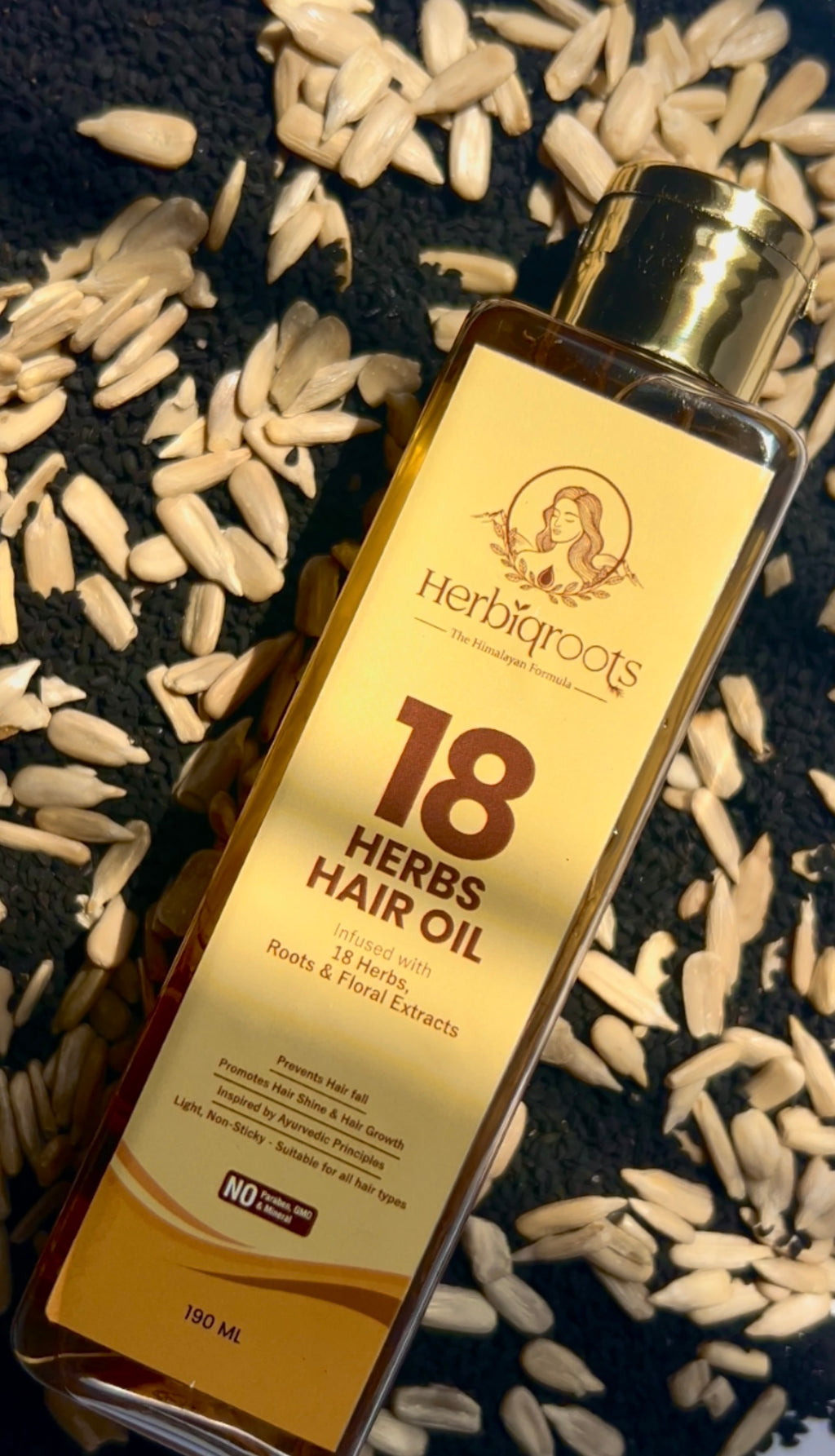 18 Herbs Hair Oil (190 ml)
