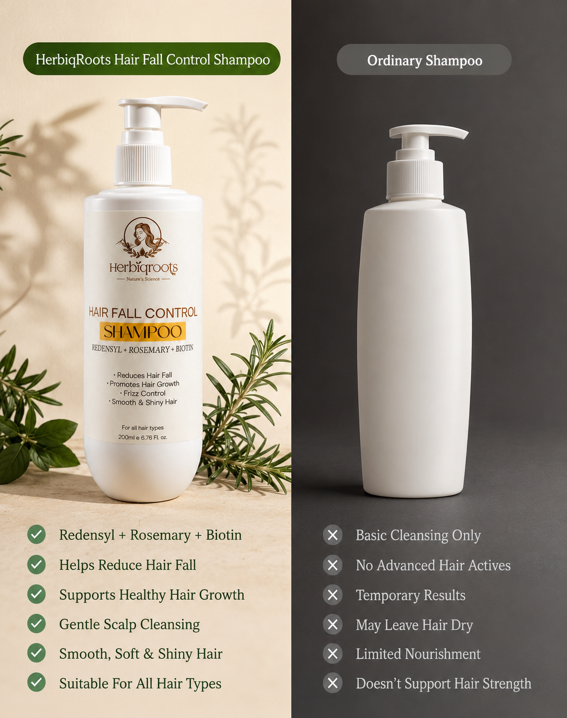 Herbiqroots Shampoo
